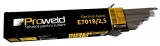 Electrozi bazici ProWELD E7018, 2.5 mm, 5 kg, pentru sudura otelului