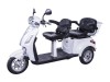 Triciclu Electric Z-Tech ZT-18-G Trilux, 1000W, 60V 20Ah Graphene, 60km Autonomie, Alb, Fara Permis