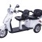Triciclu electric Z-Tech ZT-18-G TRILUX, motor 1000W, 60V 20Ah GRAPHENE, autonomie 60km, nu necesita permis - Alb