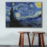 Cumpara ieftin Tablou canvas VANGOGH074 Multicolor 70x100 cm