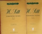 H. Sitt/ Studii pentru vioara opus 32 caietul 4+5