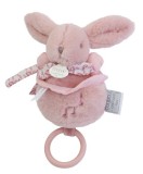 Cumpara ieftin Iepuras muzical Doudou , roz, 20 cm