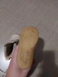 Ghete primii pasi ARIANA, piele naturala, talpa flexibila, roz