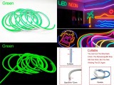 Banda LED decor 2835 5M verde IP65