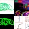 Banda LED decor 2835 5M verde IP65