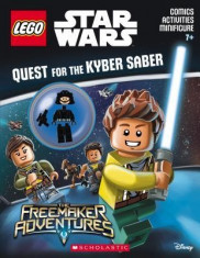 Quest for the Kyber Saber (Lego Star Wars; Activity Book with Minifigure) [With Minifigure] foto