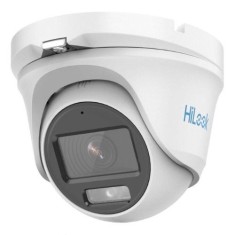 Camera Turret Hikvision HiLook ColorVu, 3K, Lentila 2.8 mm, Audio, LED alb 20m, IP66 - THC-T159-MS SafetyGuard Surveillance foto