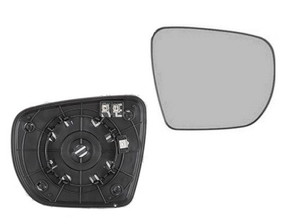 Geam oglinda exterioara cu suport fixare Hyundai Tucson (Lm), 10.2009-2015; Ix35 (Lm), 10.2009-09.2015, partea Dreapta, incalzita; geam convex; croma foto
