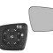 Geam oglinda exterioara cu suport fixare Hyundai Tucson (Lm), 10.2009-2015; Ix35 (Lm), 10.2009-09.2015, partea Dreapta, incalzita; geam convex; croma
