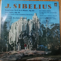 Disc Vinil j.Sibelius Symphony No.4 A Minor,Love Suite OP.14