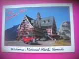 HOPCT 7402 PARCUL NATIONAL WATERTON -AUTOBUZ DE EPOCA - -CANADA -AMERICA DE NORD -NECIRCULATA