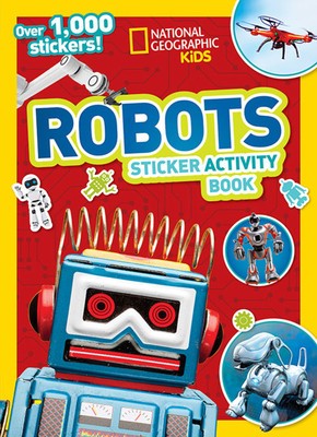 National Geographic Kids Robots Sticker Activity Book foto