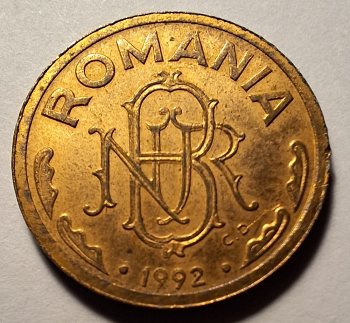 Monedă 1 leu 1992 (#3)