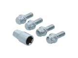 Set prezoane auto antifurt Carpoint tip A, M12x1,25x26mm pentru Citroen Fiat Peugeot Lada Seat Skoda Volvo