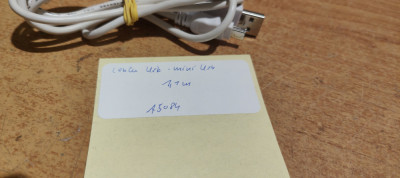 Cablu Usb - mini usb 1,1m #A5084 foto