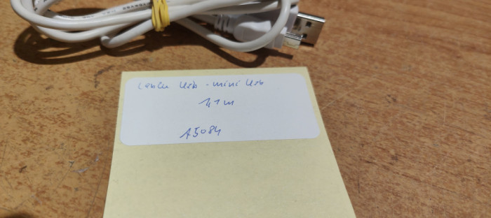 Cablu Usb - mini usb 1,1m #A5084