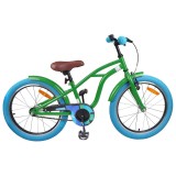 vidaXL Bicicletă pentru Copii 18 Inci pentru 5-7 ani Verde 42009326