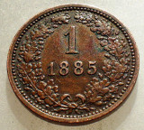 Cumpara ieftin 1.285 AUSTRIA 1 KREUZER 1885, Europa, Cupru (arama)