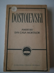 Dostoievski - Amintiri din Casa Mor?ilor foto