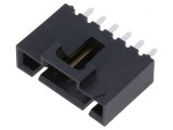 Soclu cablu-placă 2,54mm 6 pini aurit drept, MOLEX