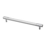 Cumpara ieftin Maner pentru mobila, din metal, AL-2095, lungime 194 mm, distanta gauri 160 mm, crom