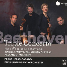 Beethoven: Triple Concerto / Piano Trio op. 36 | Isabelle Faust, Jean-Guihen Queyras, Alexander Melnikov, Pablo Heras-Casado, Freiburger Barockorchest