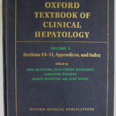 OXFORD TEXTBOOK OF CLINICAL PATHOLOGY , VOLUME II , edited by NEIL McINTYRE ...JUAN RODES , 1992