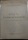 Manual de Teorie si Solfegii - Jurubita Matei, Zamfir Constantin