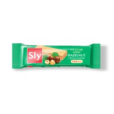 Napolitane cu crema alune fara zahar 20gr sly nutritia