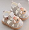 Sandalute gri cu piuitoare - Ursuletul coala (Marime Disponibila: 9-12 luni, Superbaby