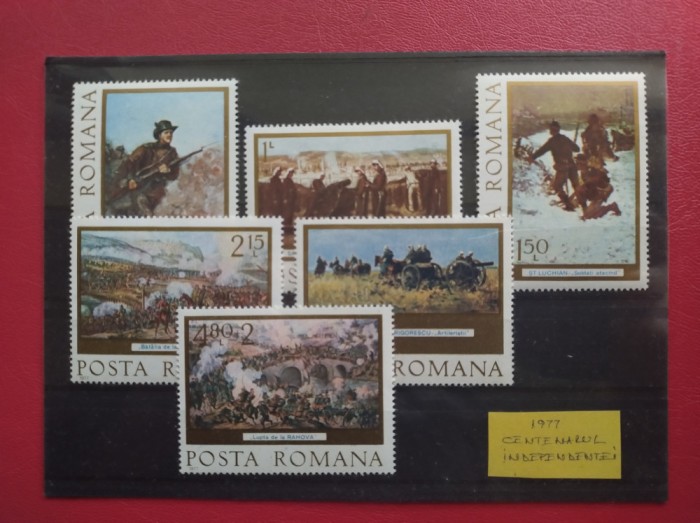 1977 - CENTENARUL INDEPENDENTEI