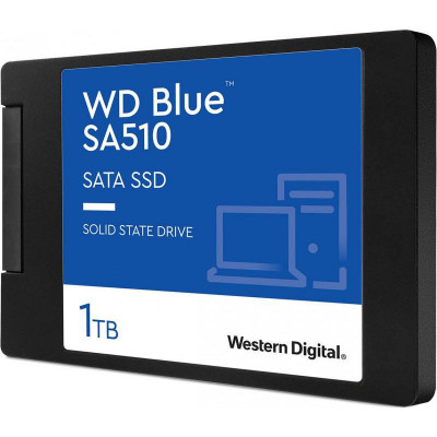 Wd ssd 1tb blue 2.5 sata3 wds100t3b0a foto