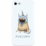 Husa silicon pentru Apple Iphone 6 Plus, Pugicorn