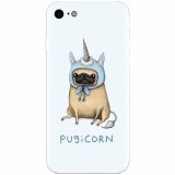 Husa silicon pentru Apple Iphone 5c, Pugicorn