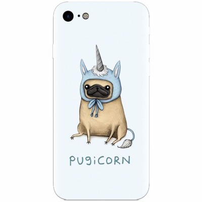 Husa silicon pentru Apple Iphone 5c, Pugicorn foto