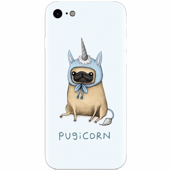 Husa silicon pentru Apple Iphone 6 Plus, Pugicorn