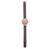 Ceas de mana cu bratara fina si cadran rose gold