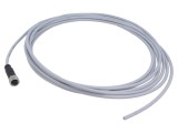 Conector M12 mamă 4 pini drept cu cablu 5m HARTING PVC DeviceNet/CANopen