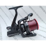 Mulinetă Feeder si Crap PRO FL Strategist 8000 ROSU cu tambur Long Cast