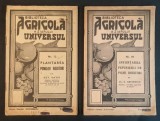 pomicultura 1943 PLANTAREA POMILOR RODITORI &ndash;O Ratiu 1944 INFIINTAREA PEPINIEREI de POMI RODITORI &ndash;dr. E Grintescu 36 + 36 pag ILUSTRATE Stare uzata