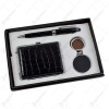 Set cadou 3 piese pentru barbati &ndash; Port card/Breloc/Pix