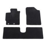 Set covorase auto mocheta Velor TOYOTA YARIS (XP130), 03.2011-07.2014; YARIS, 07.2014-12.2020, negru,
