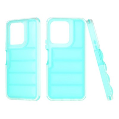 Husa pentru Honor X6 / X8 5G / 70 Lite - Techsuit Wave Shield - Turquoise foto
