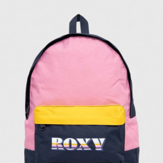 Roxy rucsac femei, culoarea albastru marin, mare, modelator