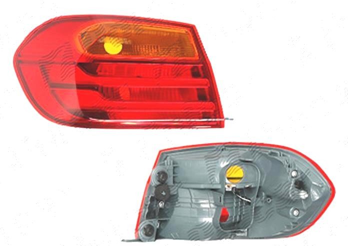 Stop spate lampa Bmw Seria 4/4 Gc (F32/F33/F36), 12.2013-, spate, Stanga, partea exterioara; H21W+LED+P21W; fara suport bec, DEPO