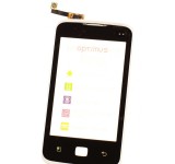 Touchscreen LG Optimus Hub E510 Alb + Rama Originala - Display Telefon, Geam Protectie
