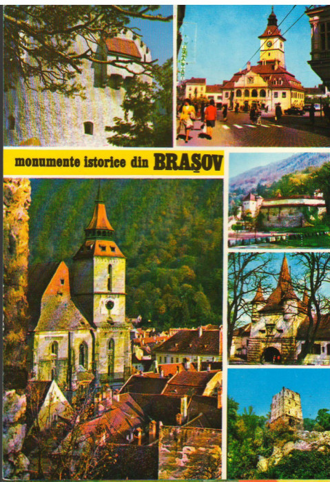 CPI B14467 CARTE POSTALA - MONUMENTE ISTORICE DIN BRASOV, MOZAIC
