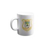 Cana Ceramica Alba Personalizata CS Mioveni Fotbal Liga 1, 330ml, InovatiX, Cadou Prieten, Sublimare