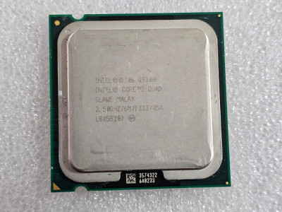 Procesor Intel Core 2 Quad Q9300 6M, 2.50 GHz, 1333 MHz - poze reale foto