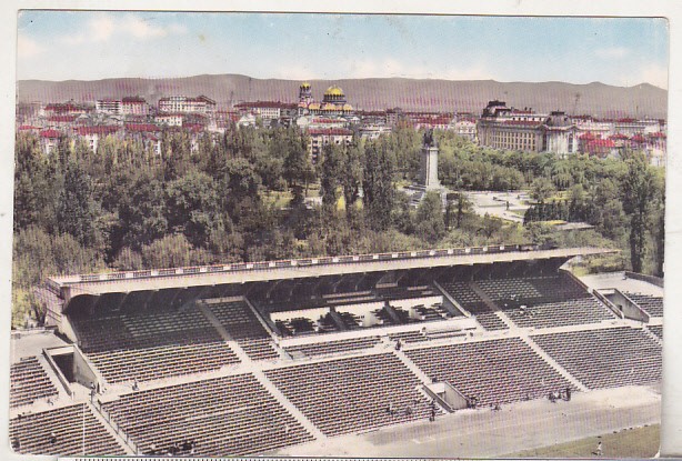 bnk cp Bulgaria - Sofia - Stadionul Levski - 1961 - necirculata